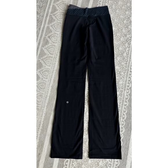 Lululemon  Astro Pant Size 4 Black‎ - Picture 1 of 7